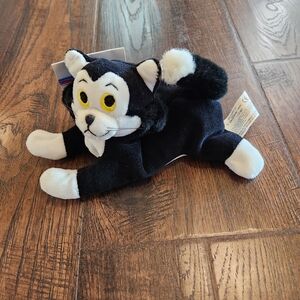 Disney Plush Toy - Disney World Figaro Mini Bean Bag with Tags